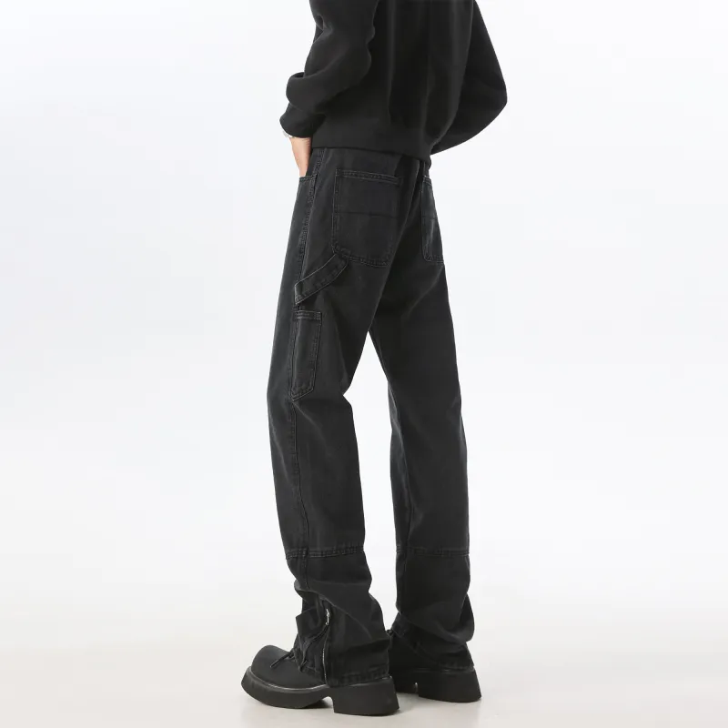 SCRM Jeans Unisex Black Gray Color-5