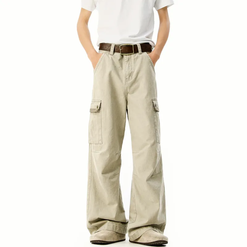 TESTUNG Workwear Style Everyday Commute Essential Pants Unisex-2