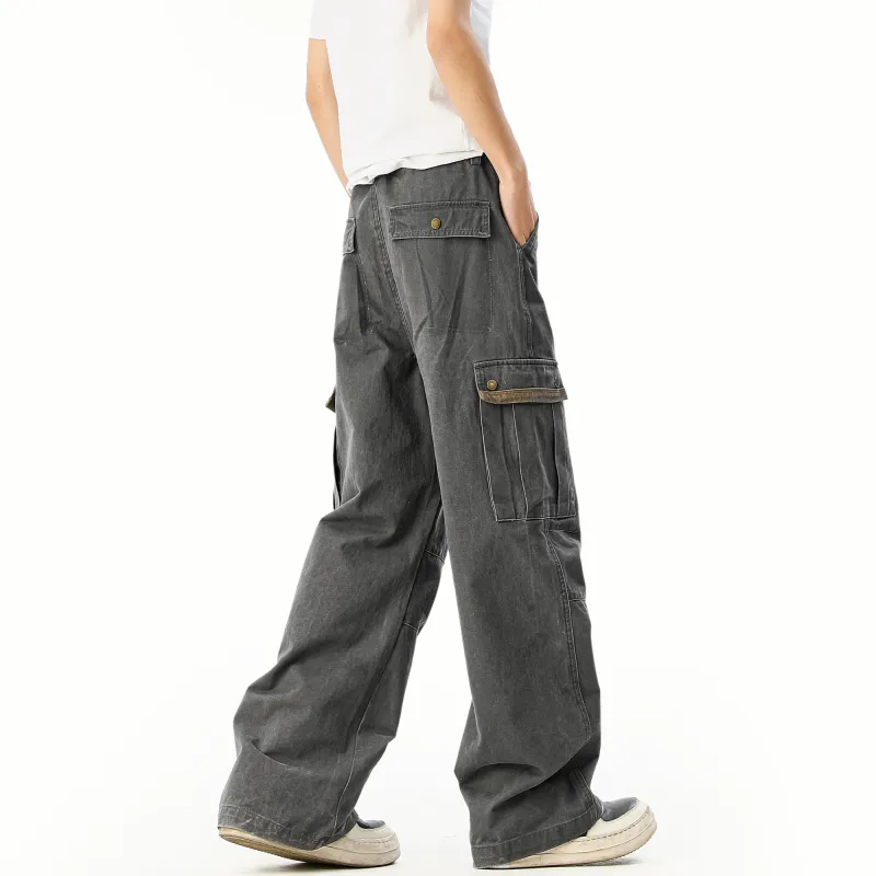TESTUNG Workwear Style Everyday Commute Essential Pants Unisex-11