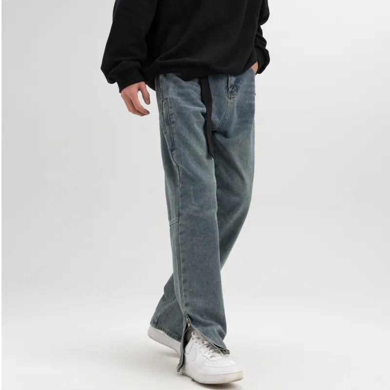 SCRM Jeans Unisex Washed Blue-6