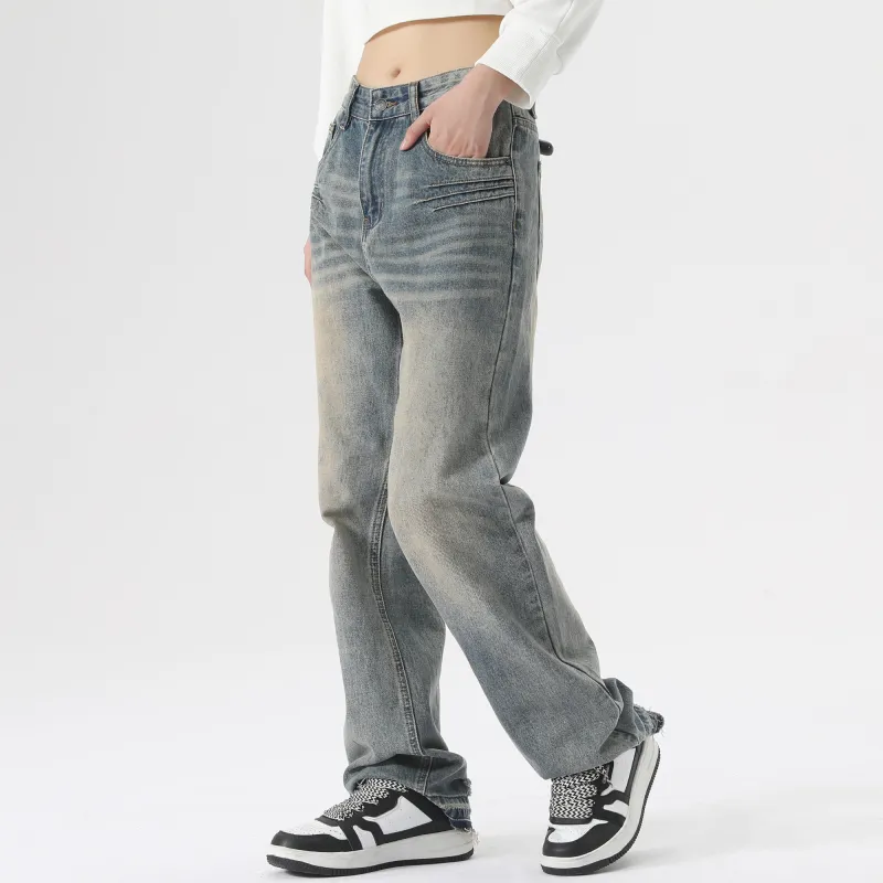 SCRM Jeans Unisex Vintage Blue-5