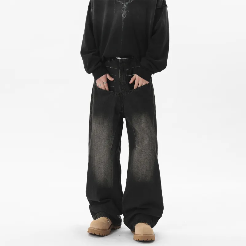 SCRM Jeans Unisex Black-5