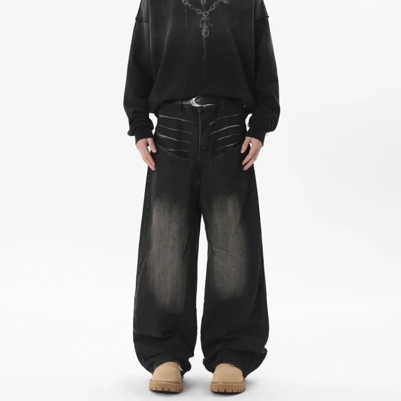 SCRM Jeans Unisex Black-6