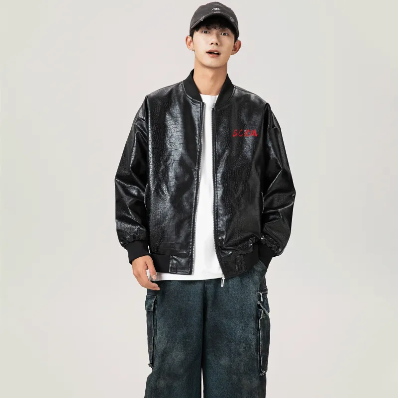 SCRM Leather Jackets Unisex-3