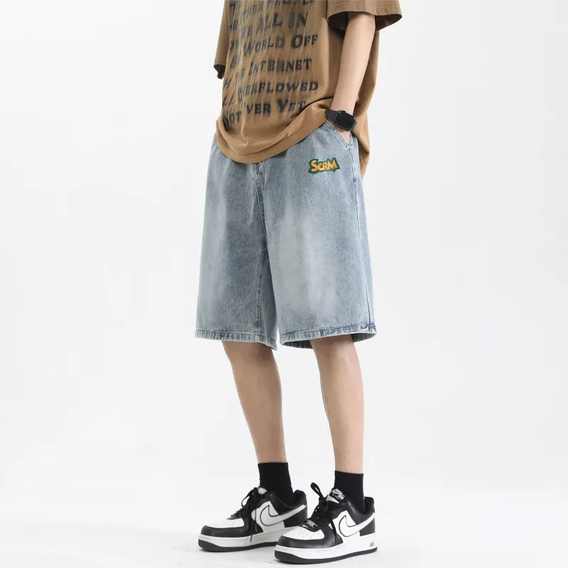 SCRM Summer Denim Shorts Unisex-9