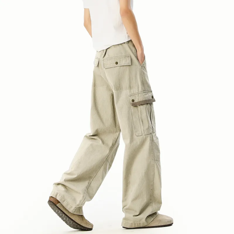 TESTUNG Workwear Style Everyday Commute Essential Pants Unisex-1