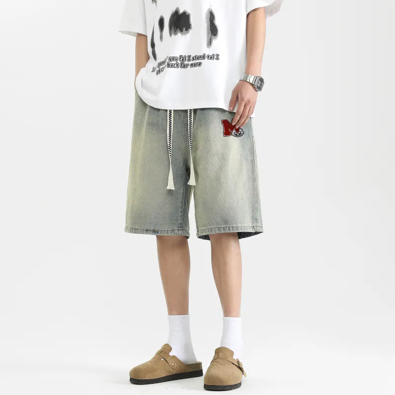 SCRM Denim Shorts Unisex-19