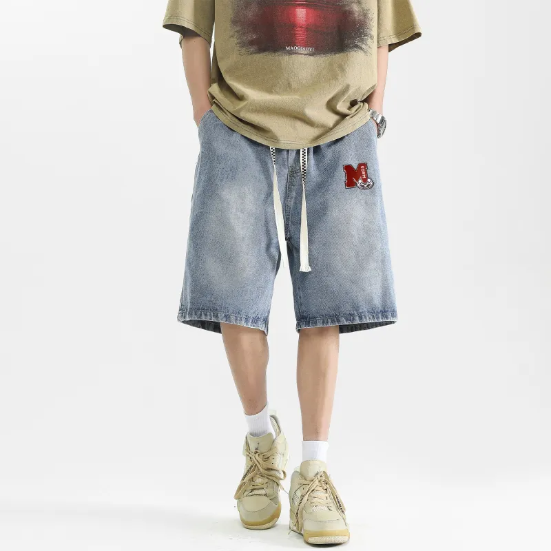 SCRM Denim Shorts Unisex-7