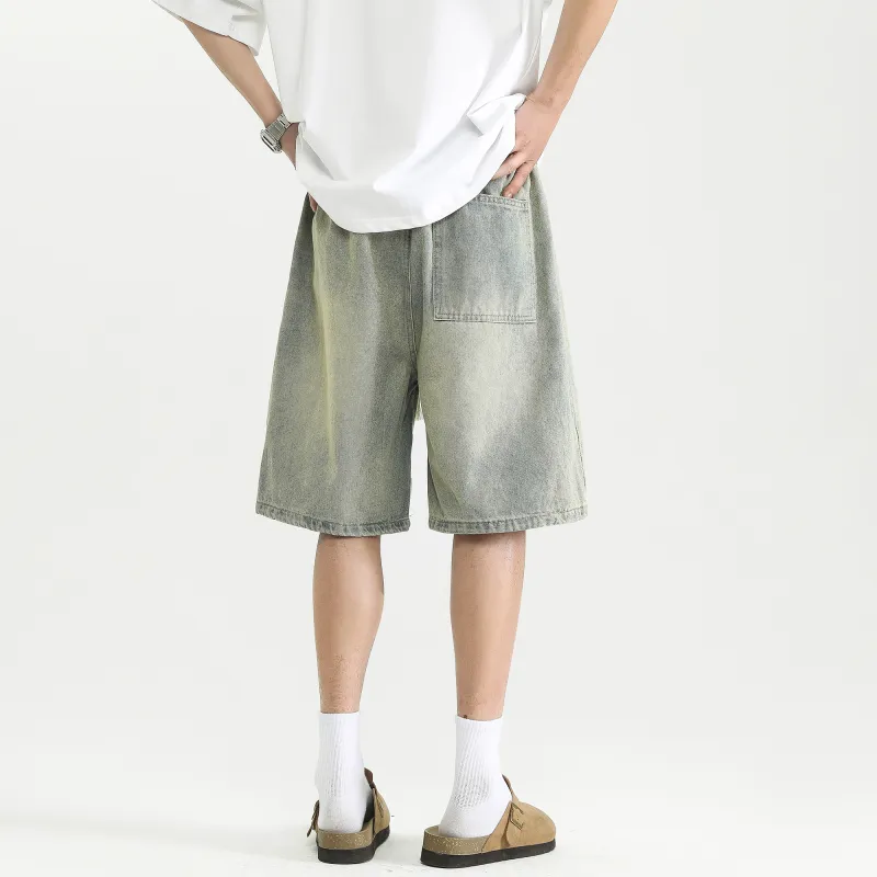 SCRM Denim Shorts Unisex-17