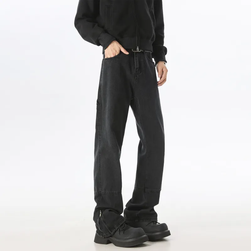 SCRM Jeans Unisex Black Gray Color-3