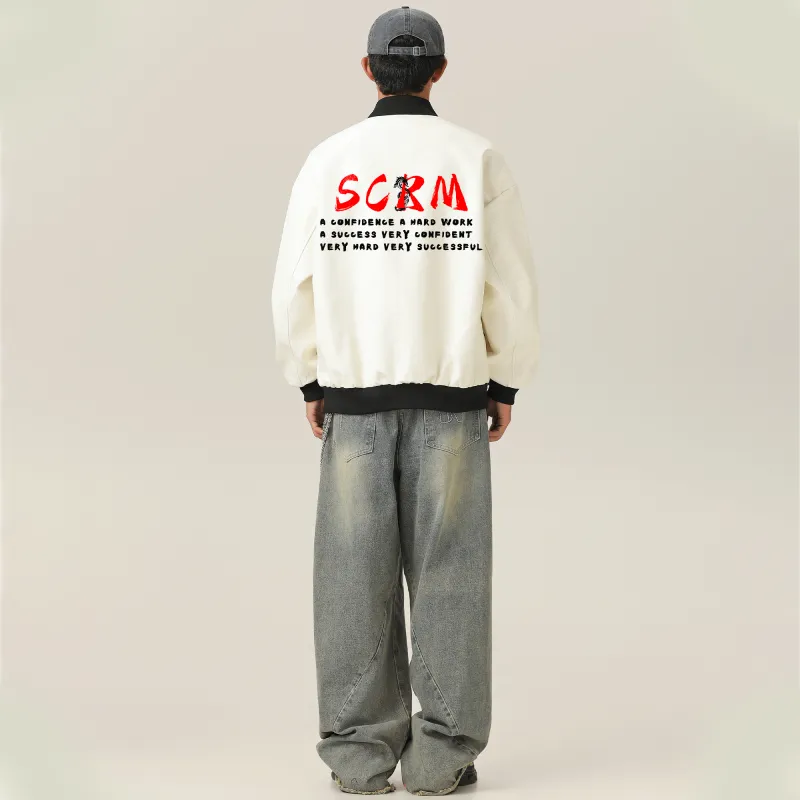 SCRM Leather Jackets Unisex-8