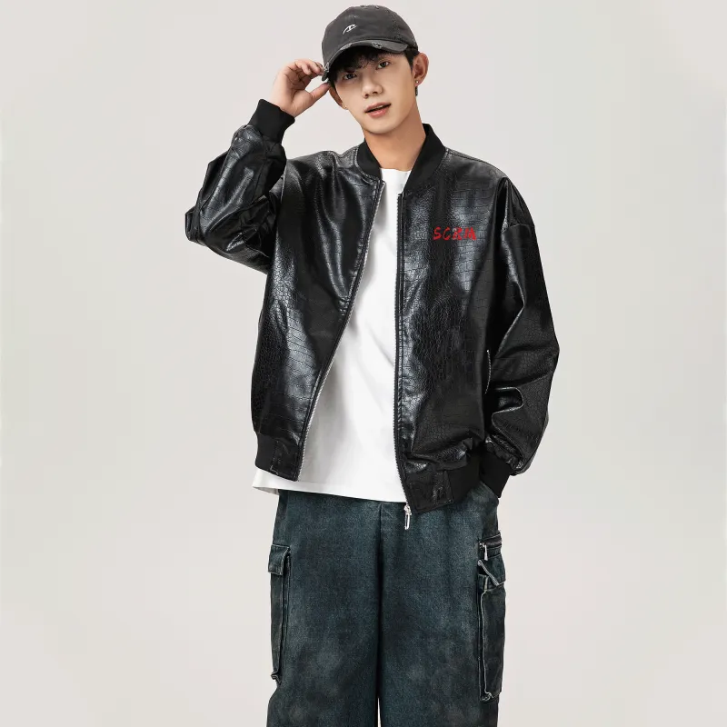 SCRM Leather Jackets Unisex-4