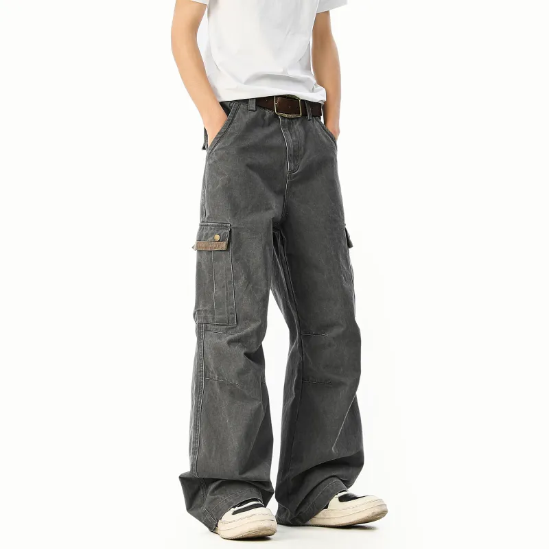 TESTUNG Workwear Style Everyday Commute Essential Pants Unisex-12