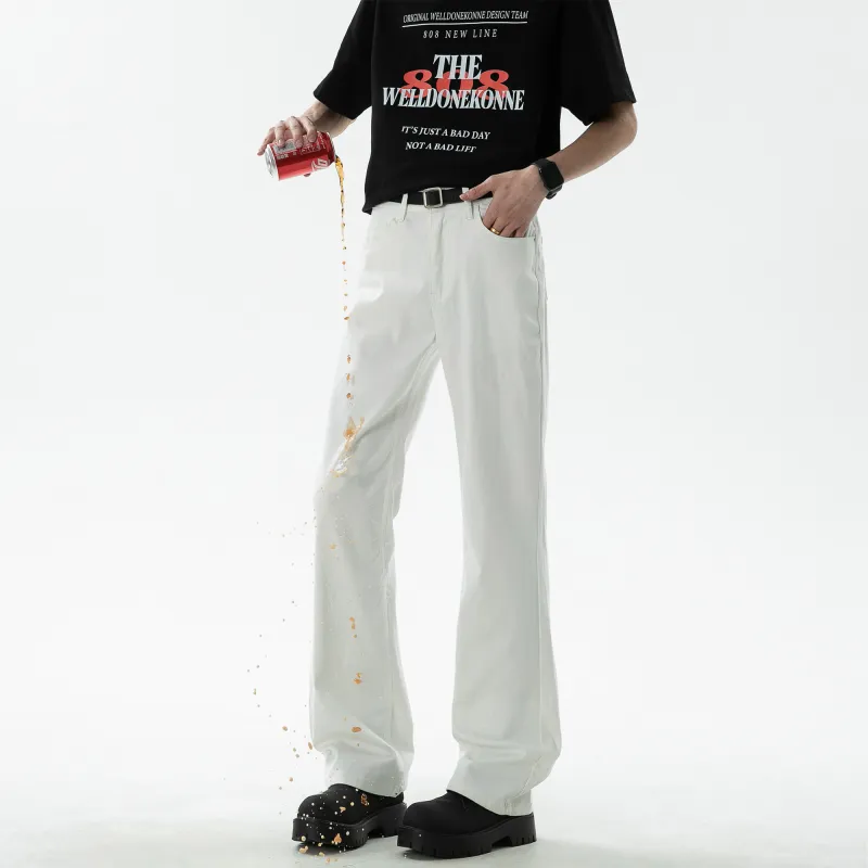 SCRM Jeans Unisex White-5