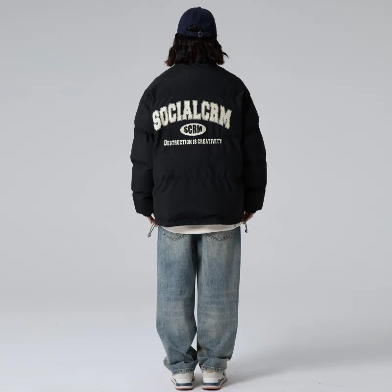 SCRM Puffer Jackets Unisex-3