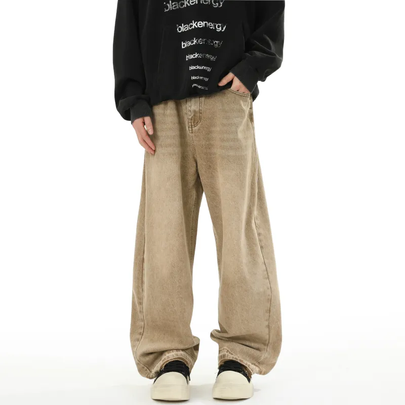 SCRM Jeans Unisex Yellow Mud-7
