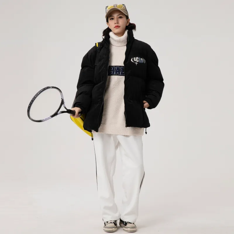 SCRM Puffer Jackets Unisex-2