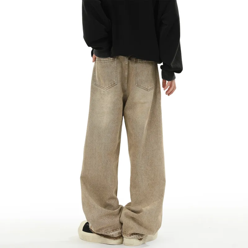 SCRM Jeans Unisex Yellow Mud-3
