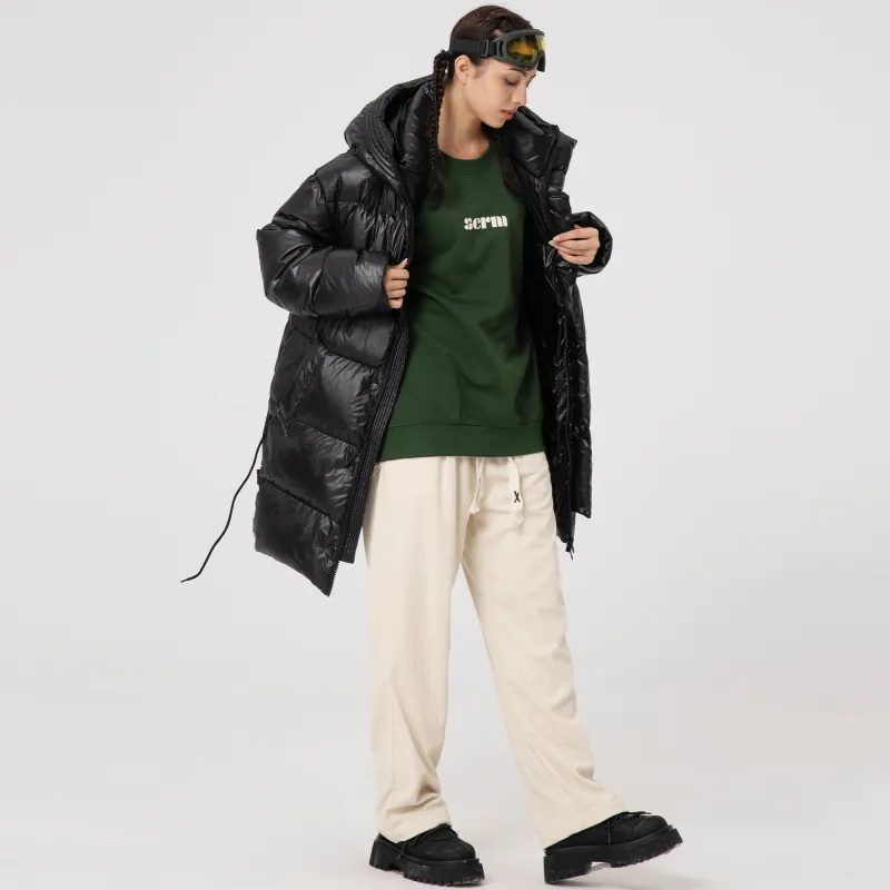 SCRM Down Jackets Unisex Black-5
