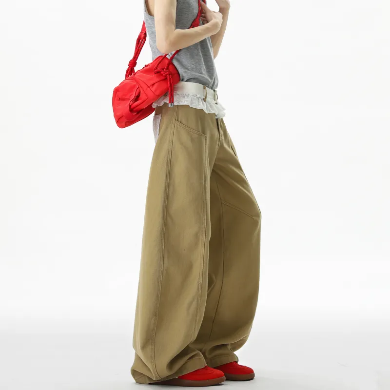 SCRM Jeans Unisex Khaki-3