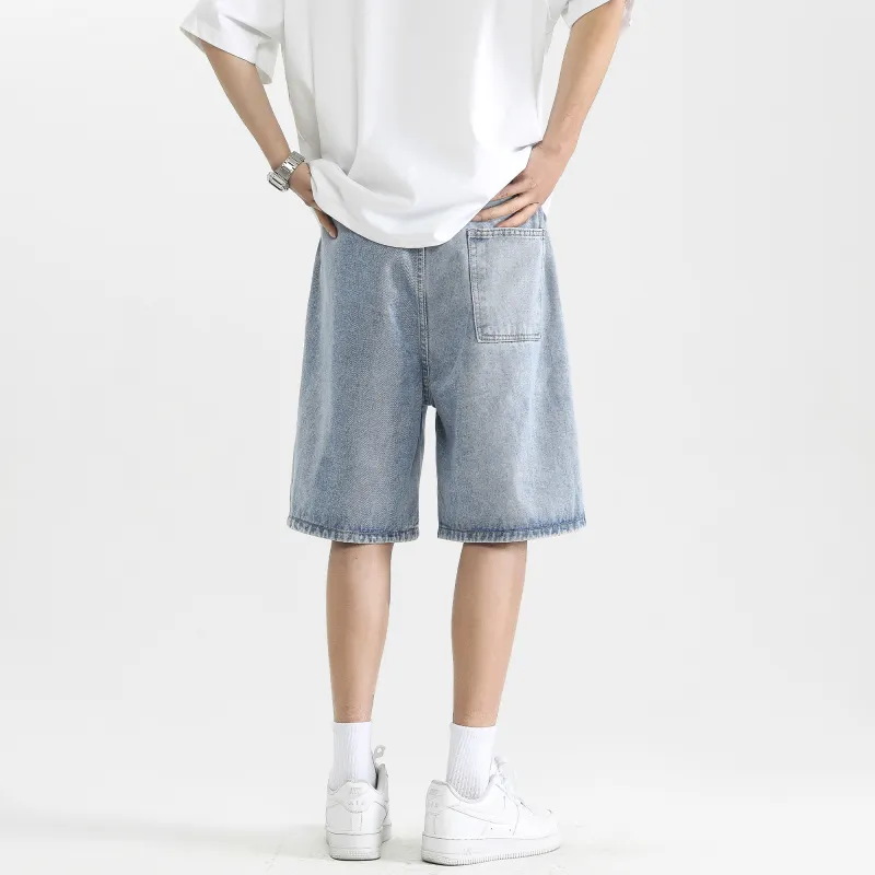 SCRM Denim Shorts Unisex-8