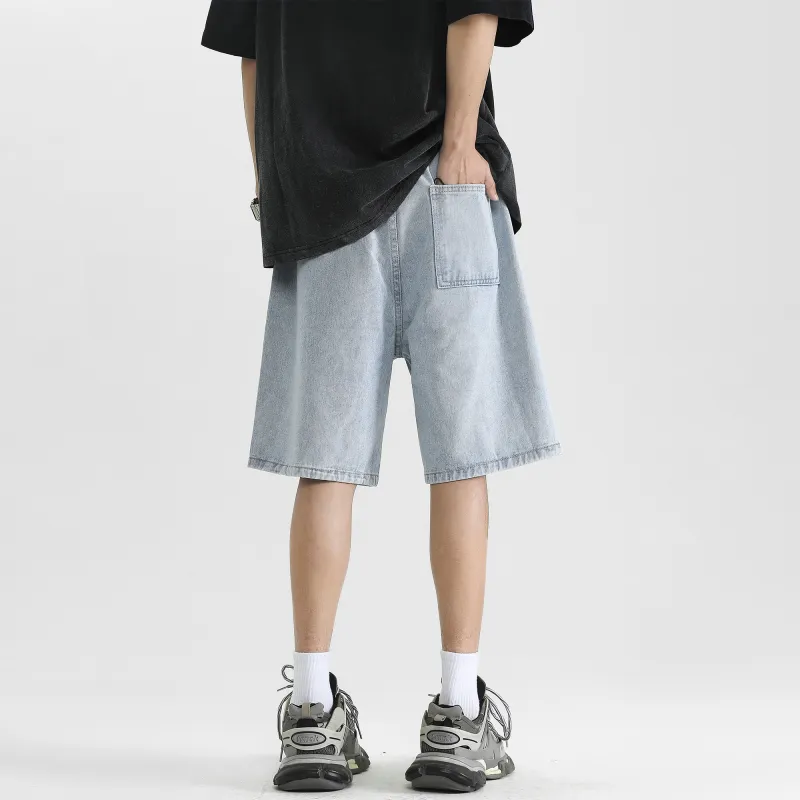 SCRM Denim Shorts Unisex-3