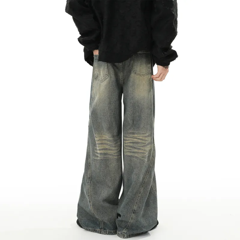 SCRM Jeans Unisex Vintage Blue-4