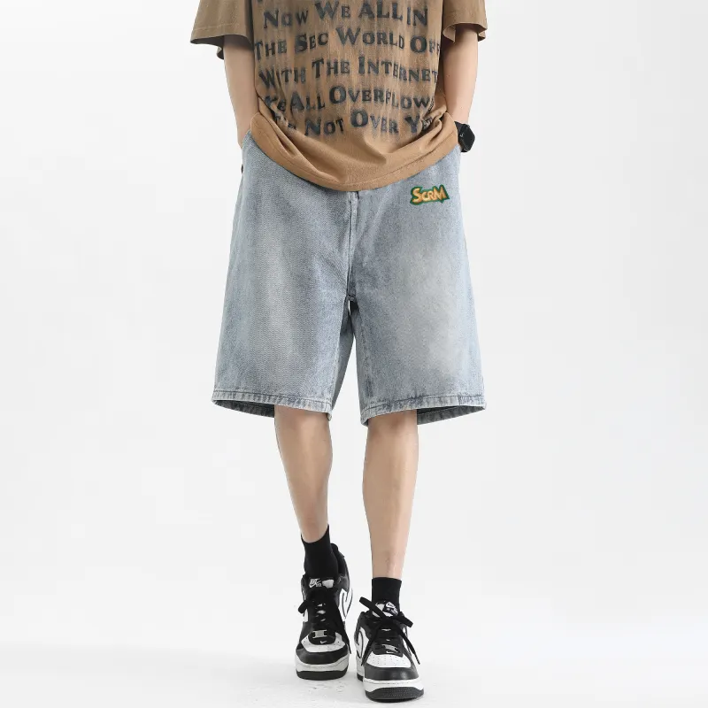 SCRM Summer Denim Shorts Unisex-7