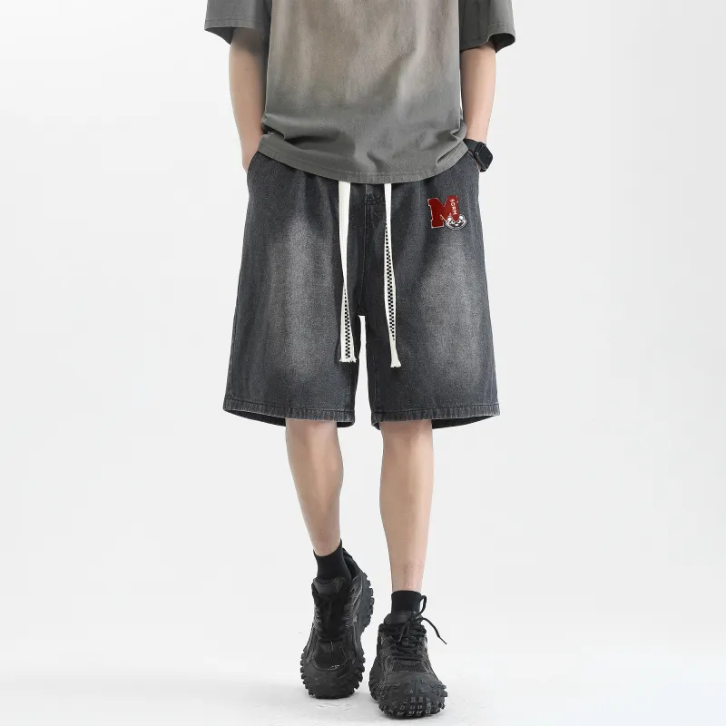 SCRM Denim Shorts Unisex-3