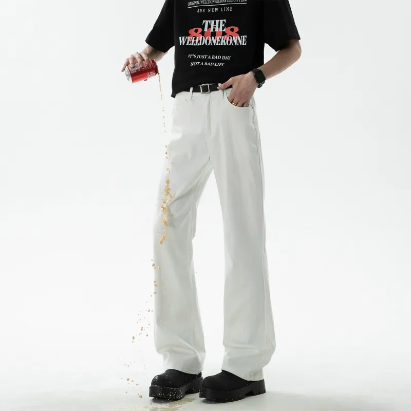 SCRM Jeans Unisex White-4