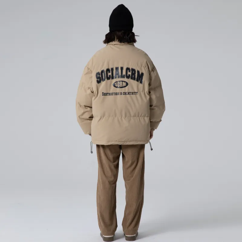 SCRM Puffer Jackets Unisex-17