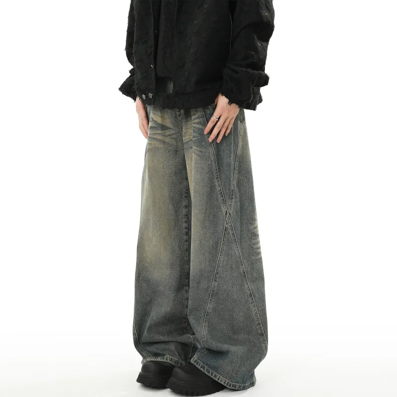 SCRM Jeans Unisex Vintage Blue-5