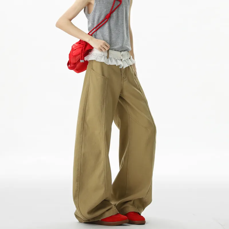 SCRM Jeans Unisex Khaki-1