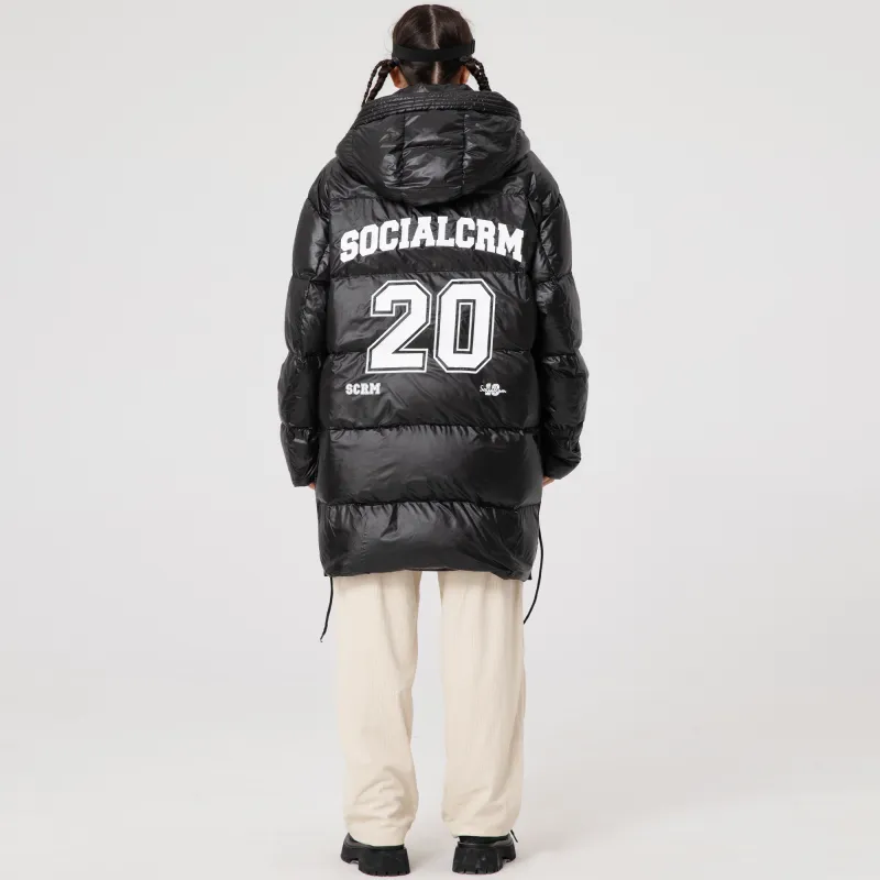 SCRM Down Jackets Unisex Black-4