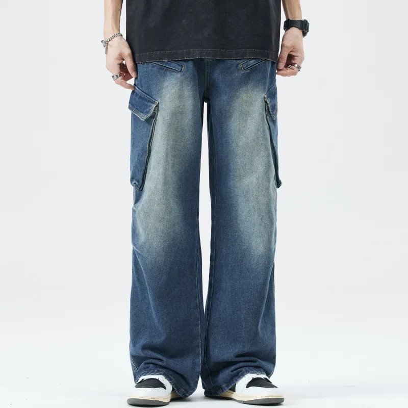 SCRM Jeans Unisex Blue-3