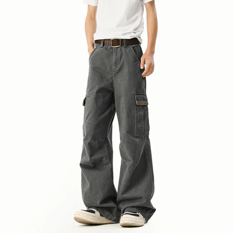 TESTUNG Workwear Style Everyday Commute Essential Pants Unisex-13