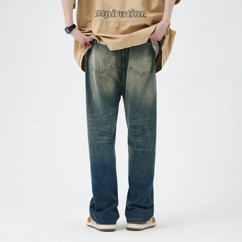 TEPOR Jeans Unisex Vintage Blue-8