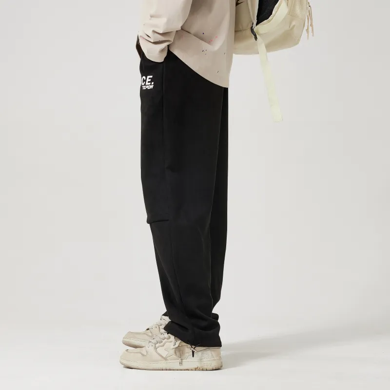 TEPOR Casual Pants Unisex Black-4
