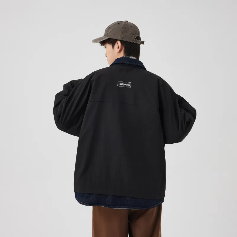 TEPOR Jackets Coats Unisex Black-7