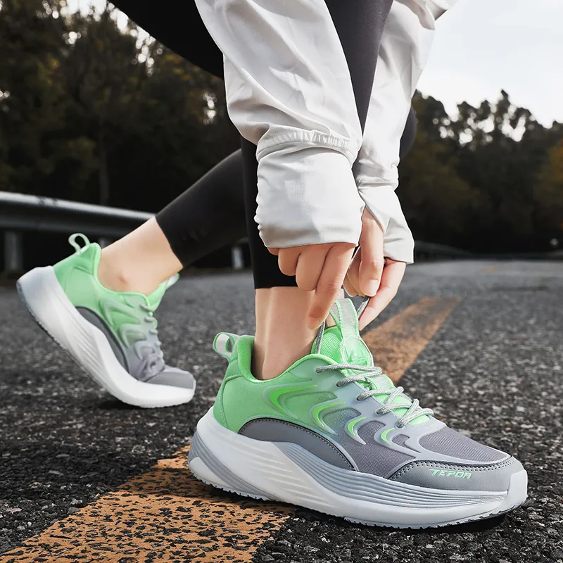 TEPOR Cushioning Lightweight Low Top Training Shoes Unisex-17