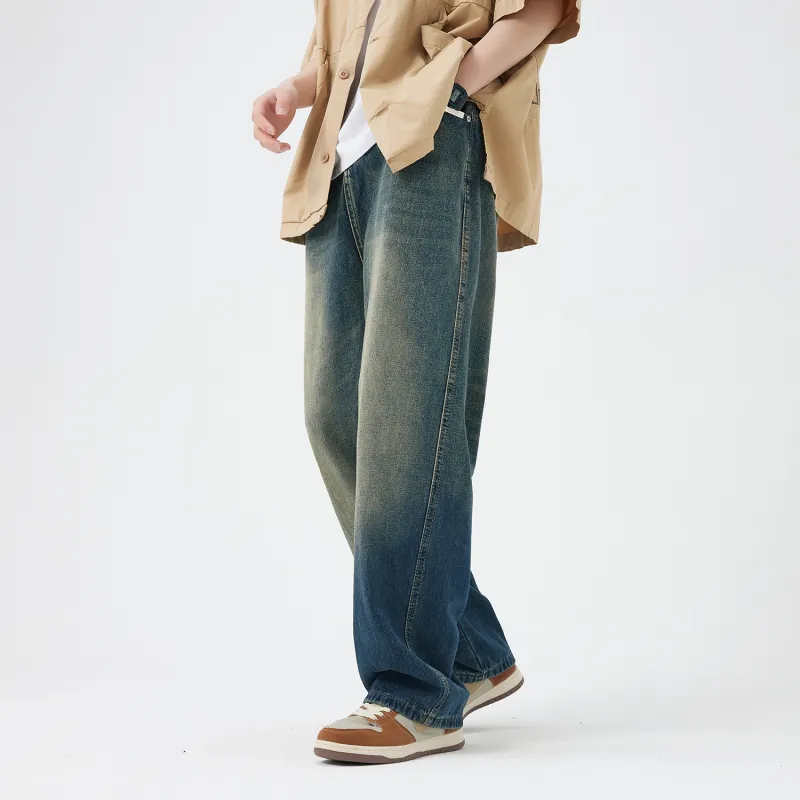 TEPOR Jeans Unisex Vintage Blue-5