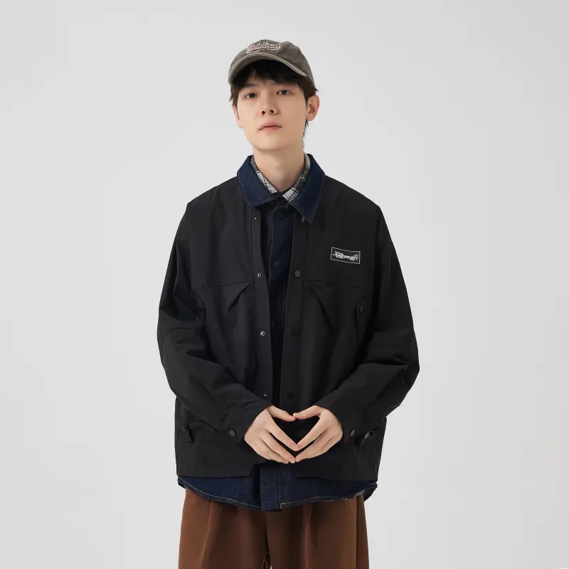TEPOR Jackets Coats Unisex Black-4