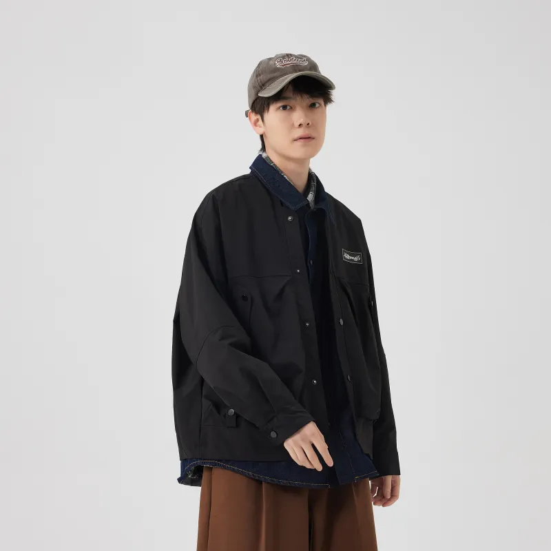 TEPOR Jackets Coats Unisex Black-6