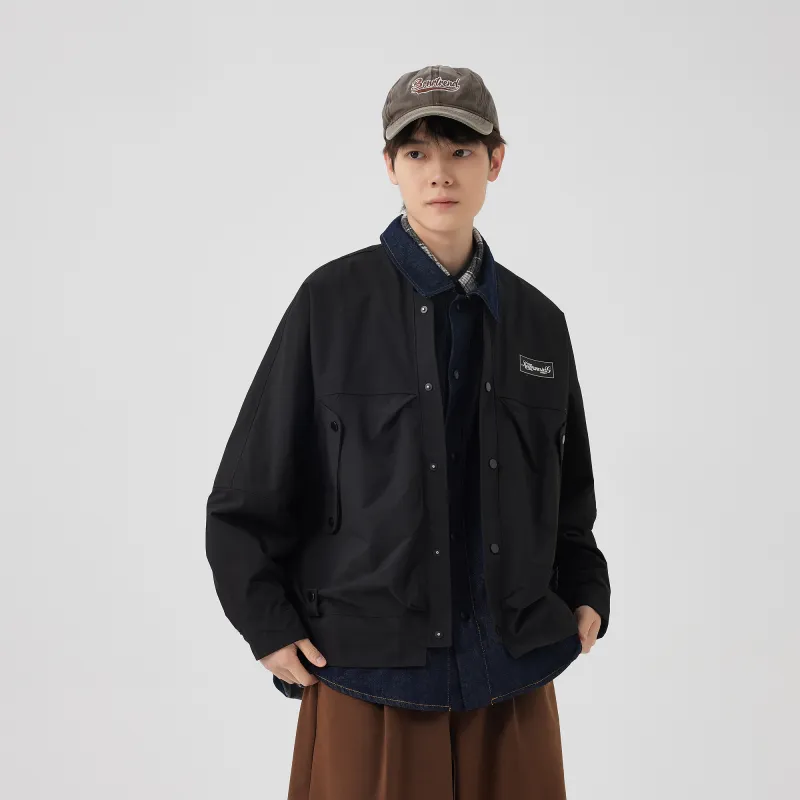 TEPOR Jackets Coats Unisex Black-5