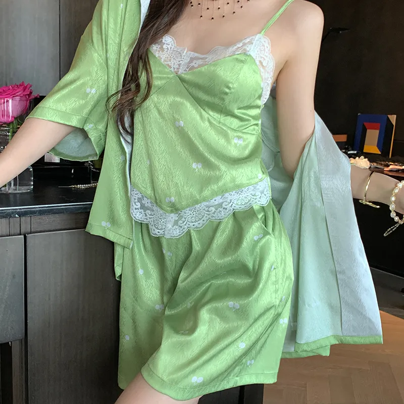 Flow Yarn Women's Pajama Sets-2