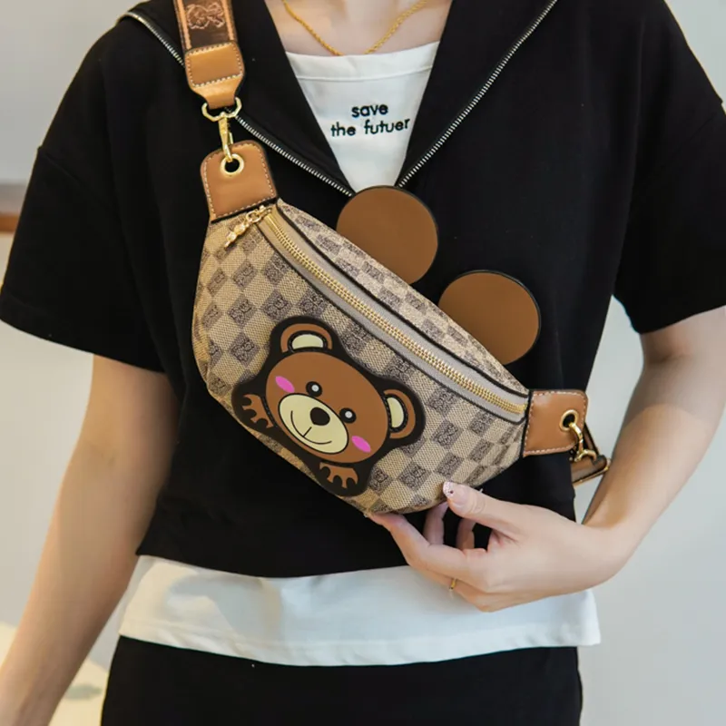 North Pack PU Crossbody Bag Sling Bag Regular Women's Khaki/Coffee-9