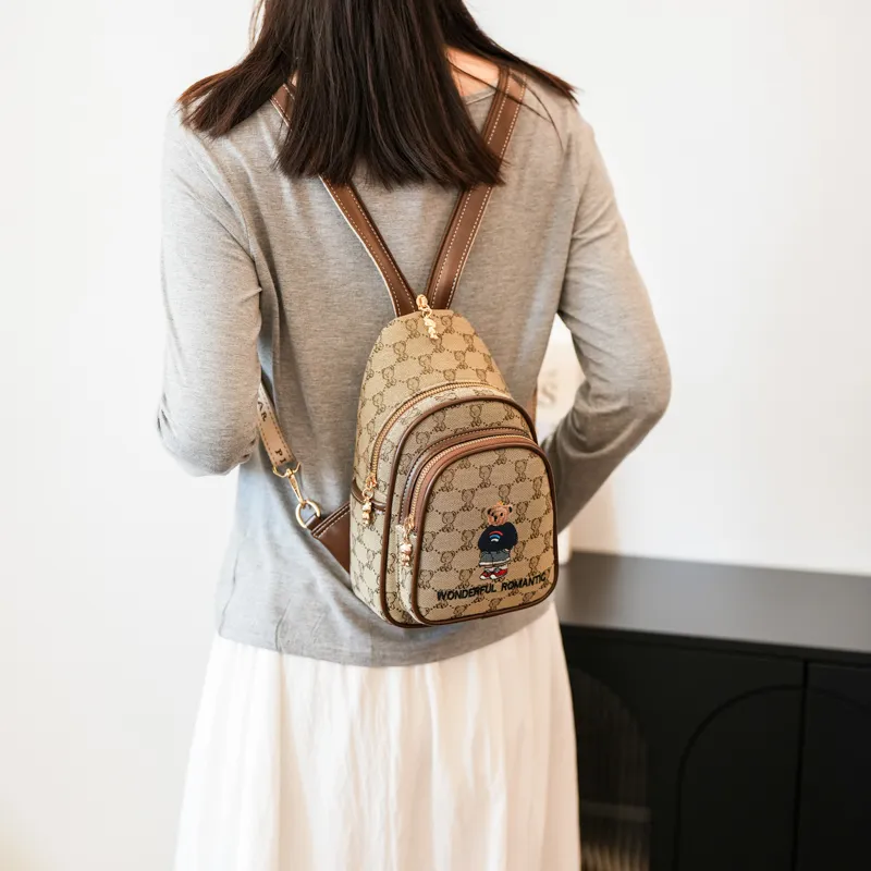 North Pack Fabric Backpack Regular Unisex Multicolor-10