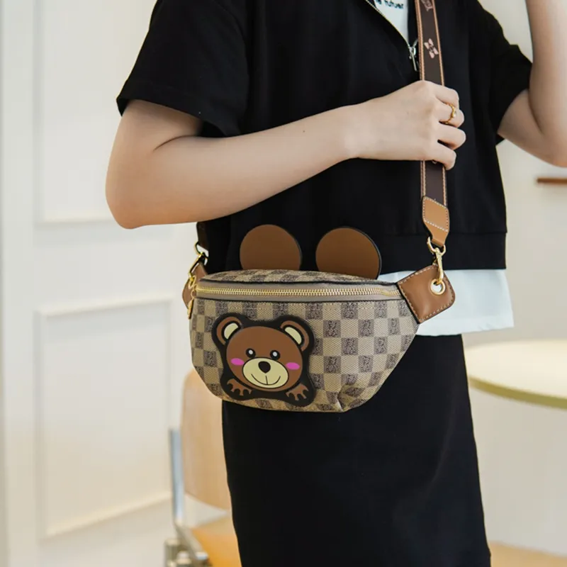 North Pack PU Crossbody Bag Sling Bag Regular Women's Khaki/Coffee-8