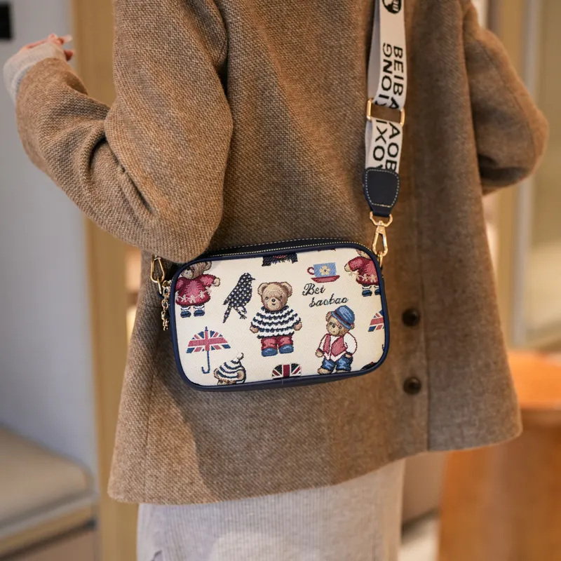 North Pack PU Crossbody Bag Regular Women's Multicolor-6