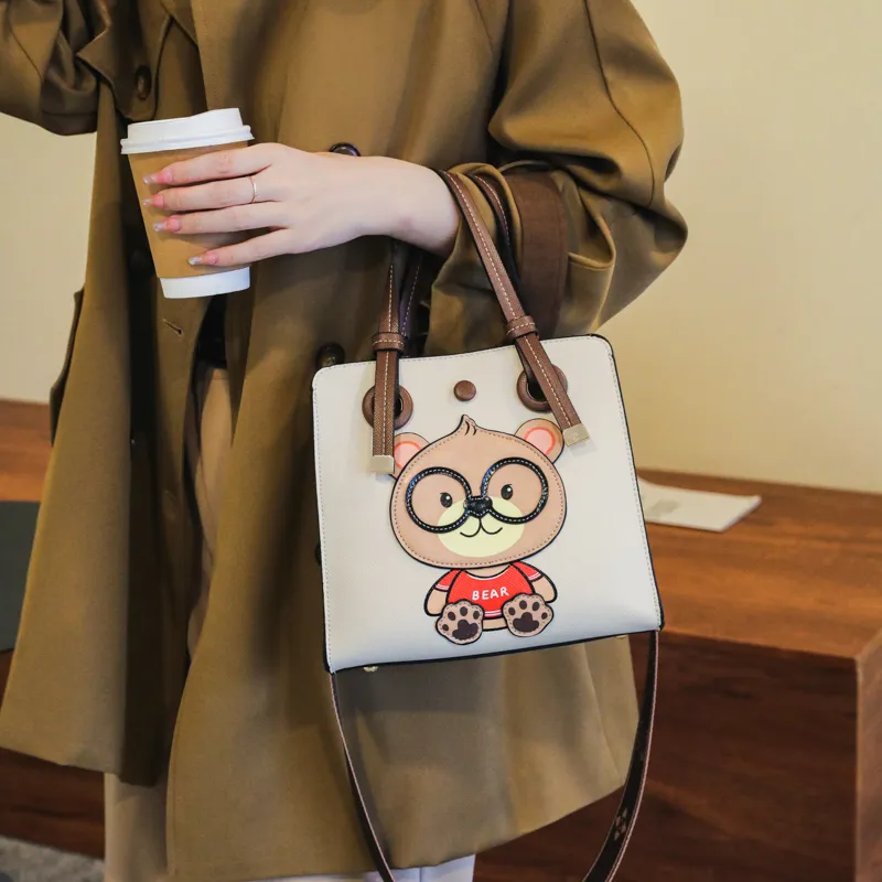 North Pack PU Shoulder Bag Crossbody Bag Handbag Regular Women's Ecru-1